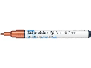 Metallic marker Schneider Paint-It 011 2mm koper metallic - 4