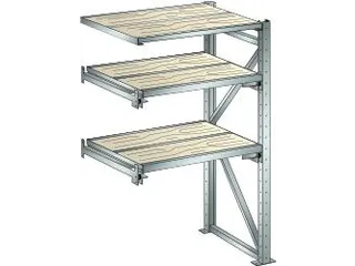 uittrekstelling voor zware lasten,HxBxD 2000x1290x860mm,vaklast 1000kg - 2