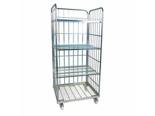 rolcontainer,draagverm. 500kg,HxLxB 1800x800x710mm,nuttige H 1600mm