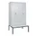 PBM-locker met bank,HxBxD 2120x1200x815mm,4vak,vak B 300mm