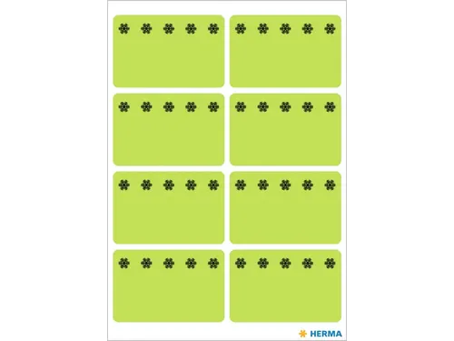 Etiket Herma 3775 26x40mm Diepvries Groen 48 stuks