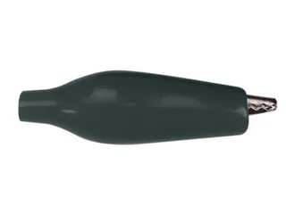 Geisoleerde Krokodillenklem 27mm - Zwart - 1