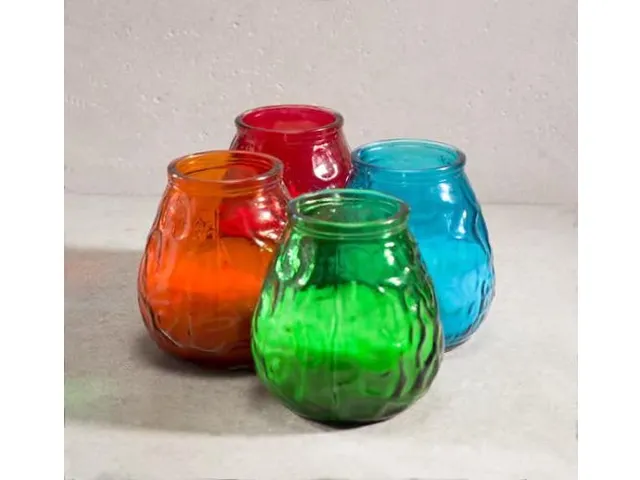 Cosy & Trendy Mini Lowboy Ø7,5 cm x 7,5 cm Rood Horeca kaars 15 stuks