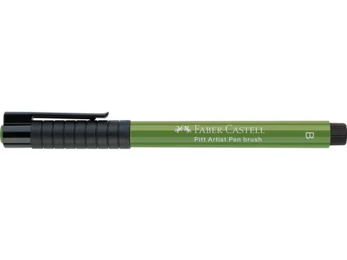 Tekenstift Fc Pitt Artist Pen Brush 167 Permanent Olijfgroen