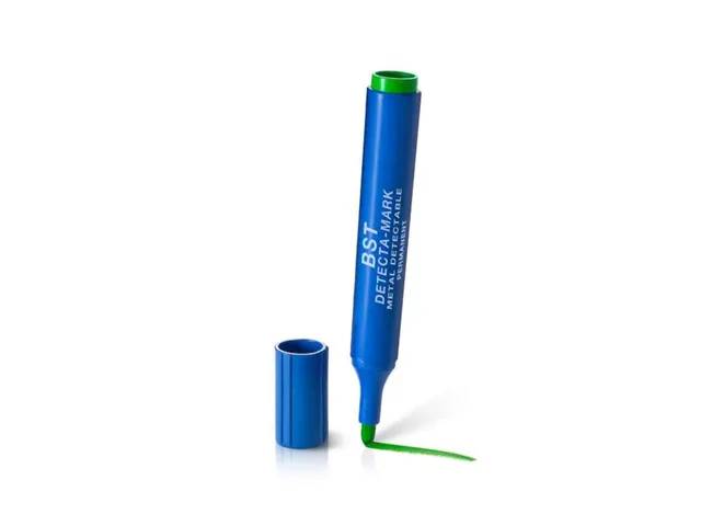 DetectaMark Permanent Marker Detecteerbaar Fijn blauw groene inkt