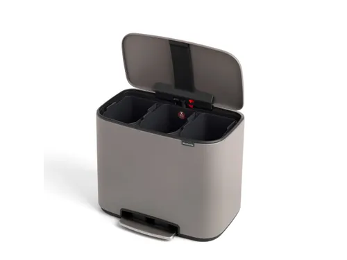 Bo Pedaalemmer 3x11 Liter Mineral Concrete Grey