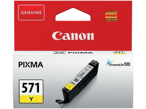 Inktcartridge Canon CLI-571 geel