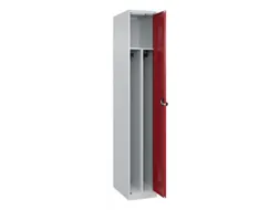 locker voor scheiding van kleding,HxBxD 1850x300x500mm,1vak