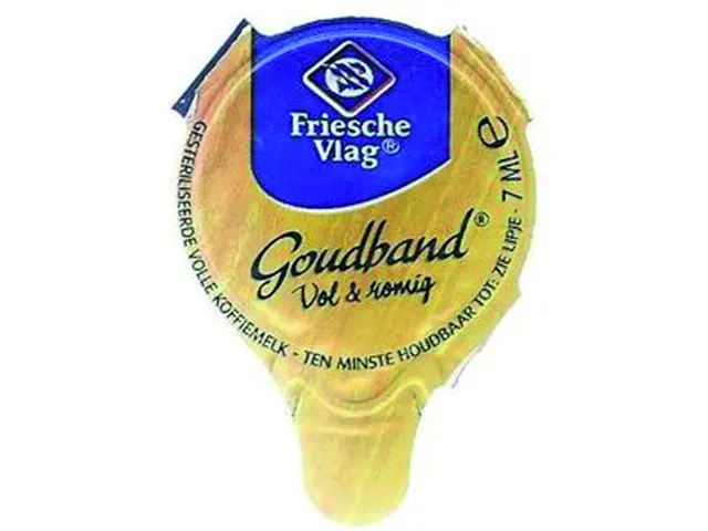 Koffiemelk Friesche Vlag goudband cups 10x7.5 gram