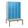 Dubbeldekse dekenkist,HxBxD 1950x1200x815mm,4x2vak.,vak B 300mm
