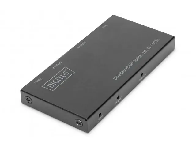 DIGITUS Ultraslanke HDMI-splitter, 1x2, 4 K /60 Hz