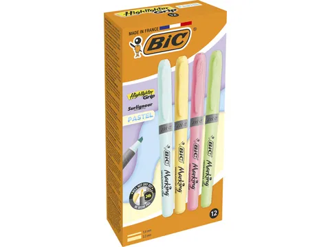 Highlighter Grip Pastel 12 stuks