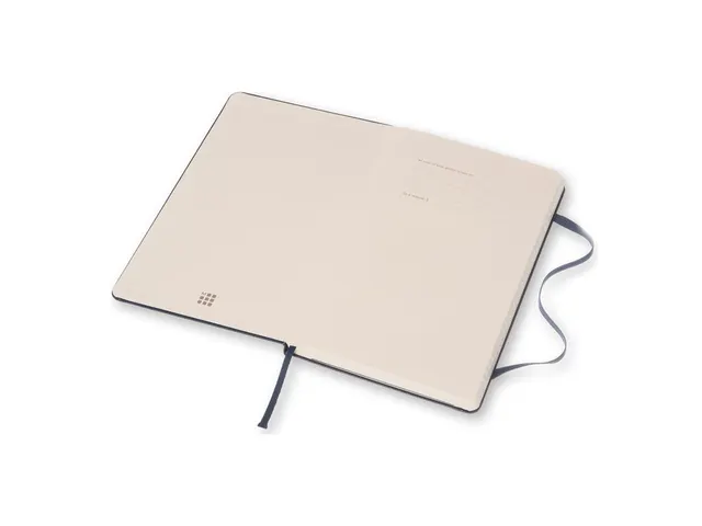 Notitieboek Moleskine large 130X210mm lijn hard cover sapphire blue