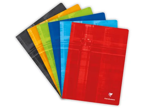 Schrift Metric A4+ 48 vel Seyès, kaft in assorti kleuren