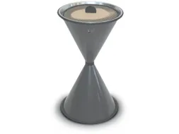 Zandasbak Staalplaat Draaimechaniek Aluminium Grafiet
