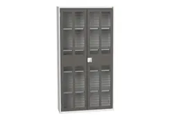 universele kast,HxBxD 2000x1050x350mm,4xStalen bodem,draaigrendelslot