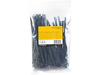 20cm Herbruikbare Kabelbinders zwart nylon 100 stuks - 6