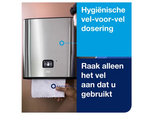 Tork 460001 H1 Image Line Matic Handdoekrol Dispenser sensor RVS