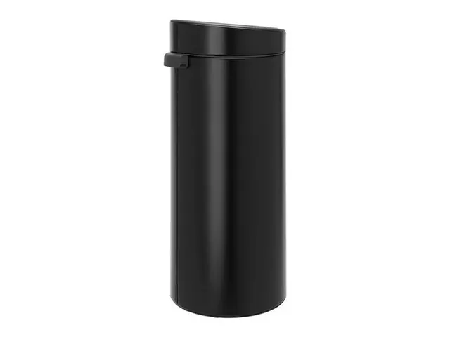 Touch bin New Prullenbak 30 Liter Mat Zwart