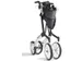 TrustCare Lichtgewicht rollator Let's Go Out mat Zwart/Zilver