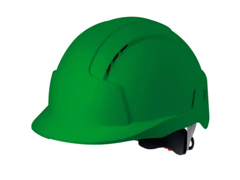 JSP EVOLite AJB170 veiligheidshelm, ABS, groen, per stuk, geventileerd