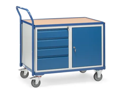 Lichte Werkplaatswagens 2635 300kg 1000x600mm Ral5007