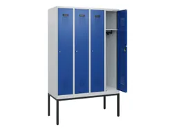 schoollocker,HxBxD 1950x1200x500mm,4vak,vak B 300mm,cil.-slot