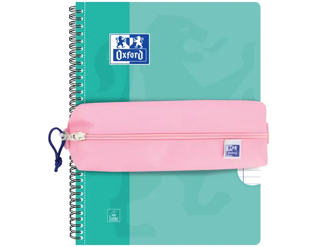 Trousse Oxford Kangoo rectangle rose
