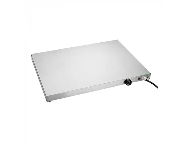 Warmhoudplaat 2/1 GN RVS 65x53cm