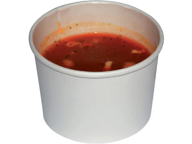 Soepbeker duurzaam afbreekbaar karton wit 236ml 1000 stuks