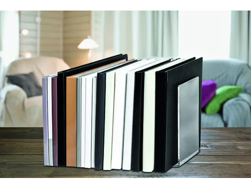 Boekensteun MAUL acryl 12x12x17cm set 2 glashelder