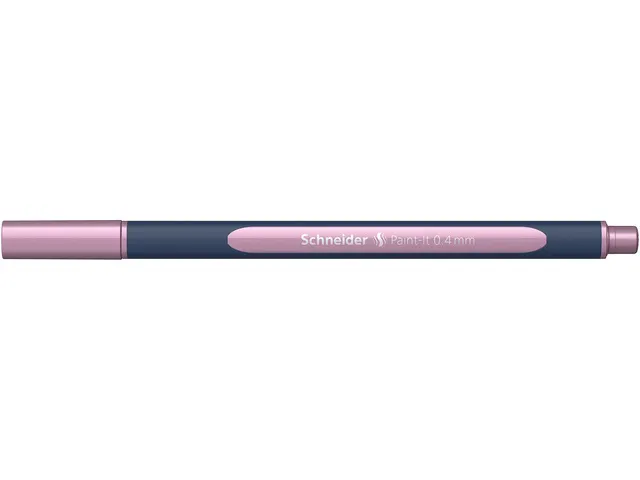 Metallic rollerball Schneider Paint-It 050 0.4mm roze metallic