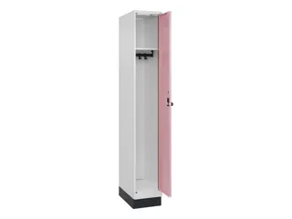 locker,HxBxD 1950x300x500mm,1vak,vak B 300mm,draaigrendel,sokkel - 2