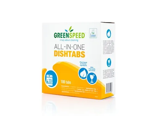 Vaatwastabletten Greenspeed All In One 100 stuks