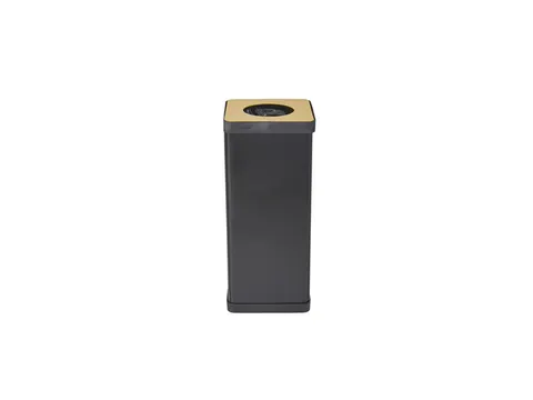 PBCORBN Recyclingbak Plastic 50 L. zwart / geel
