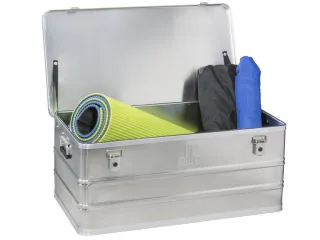Aluminium transportbox,HxLxB 380x900x490mm,wanden gesloten - 2