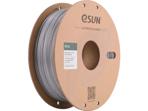 eSUN 3D printer Filament PETG 1,75mm Solide Zilver 1kg