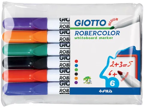 Robercolor whiteboardmarker medium ronde punt