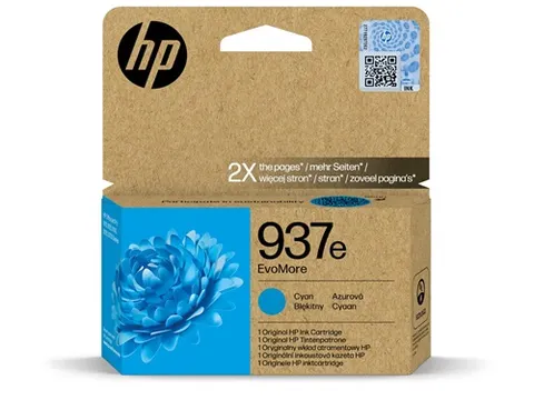 Inktcartridge HP 4S6W6NE 937E Evomore blauw