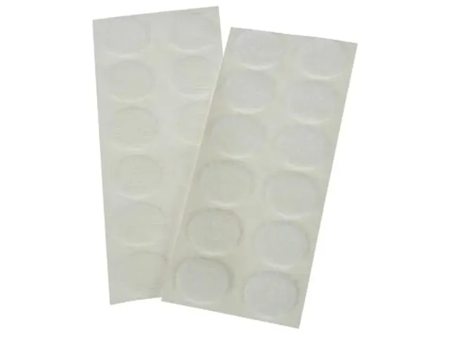 Klittenband rondjes zakje met 24 stuks