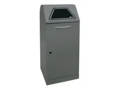 afvalverzamelaar,niet-brandbaar,1x120l,HxBxD 1100x450x450mm