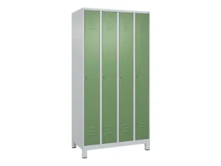 locker,HxBxD 1950x1000x500mm,4vak,vak B 250mm,cil.-slot,voeten - 1