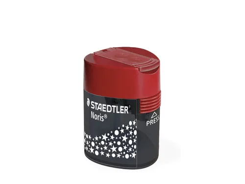 Puntenslijper Staedtler Noris 2gaats grijs/rood