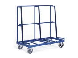 Platenwagen 1200kg Bxd 1600x800mm Enkelzijdig Ral5010