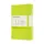 Notitieboek Moleskine pocket 90x140mm blanco hard cover lemon green