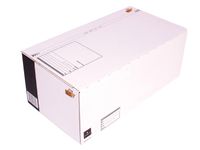 Boîte poste 6 CleverPack 485x260x185mm blanc 25 pièces