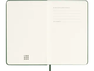 Agenda 2027 Moleskine 12M Weekly 7dag/1pagina pocket hc myrtle green - 6