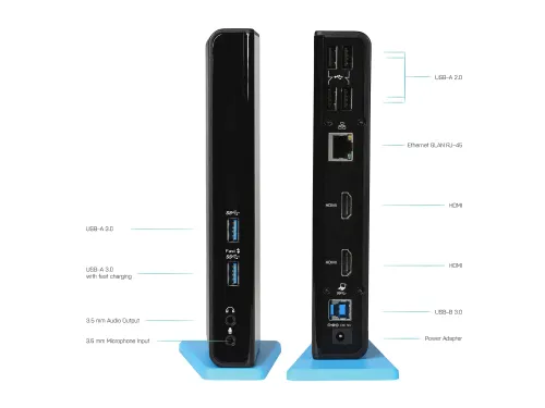 i-tec USB 3.0/USB-C Dual HDMI Docking Station