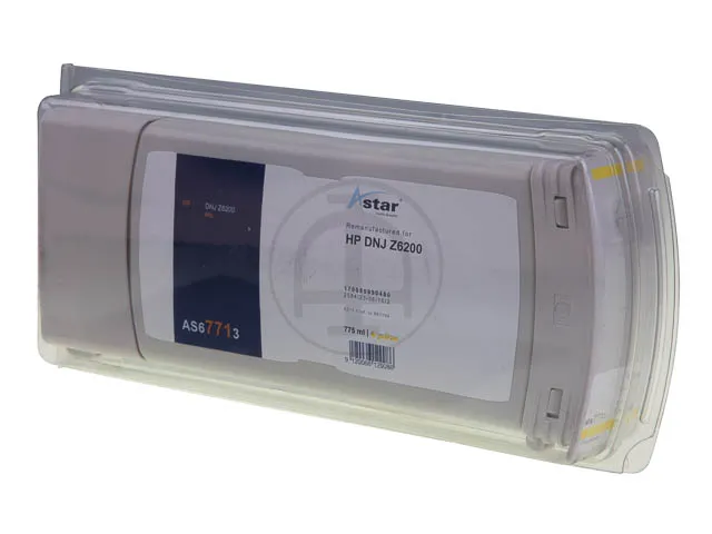 As67713 Astar Hp 771C Dnj Inkt Geel Rebuilt Blister 775Ml