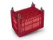 container met grote capaciteit,HxLxB 950x1200x800mm,535l,PE,rood